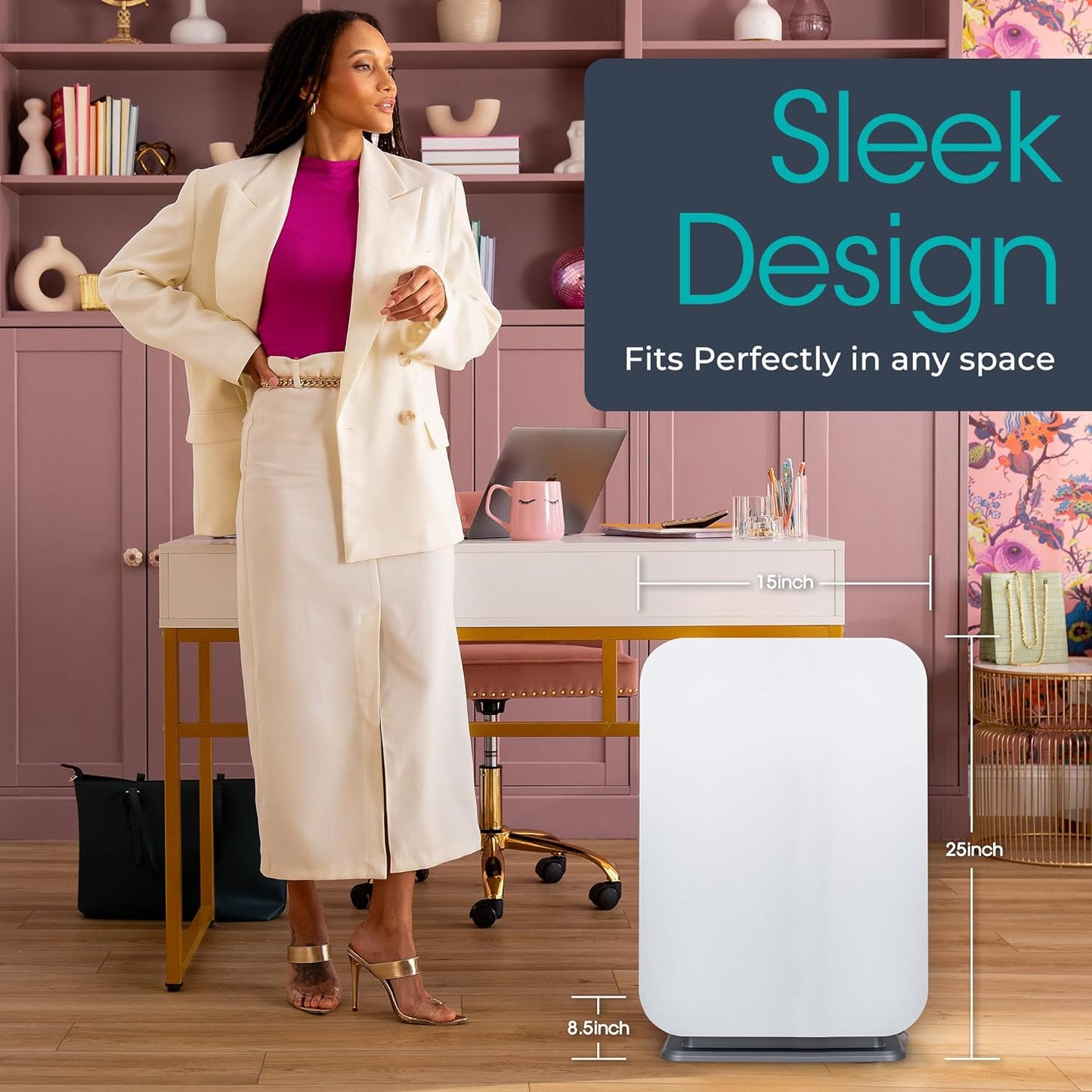 Air Purifier Breathesmart Flex HEPA With Voc/Smoke Filter
