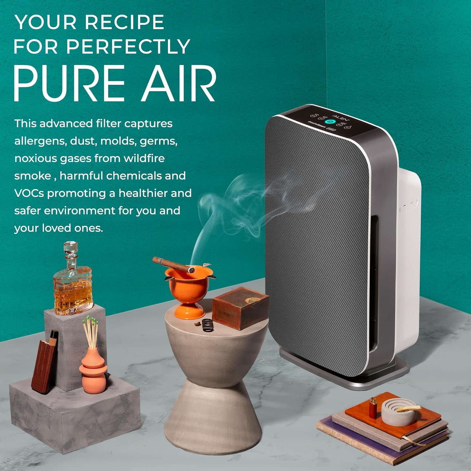 Air Purifier Breathesmart Flex HEPA With Voc/Smoke Filter